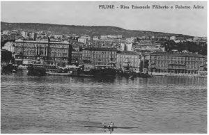 1920 razglednica Fiume