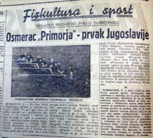 1948 članak osmerac Riječki list