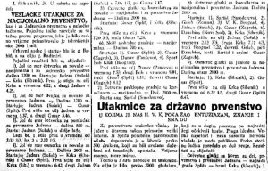 1937 državno Šibenik Novo doba 26.6.1937